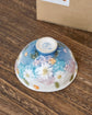 Yuzuriha Rice bowl 青彩花化粧(Gift Box)