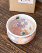 Yuzuriha Matcha Bowl 紅彩花間取(Gift Box）