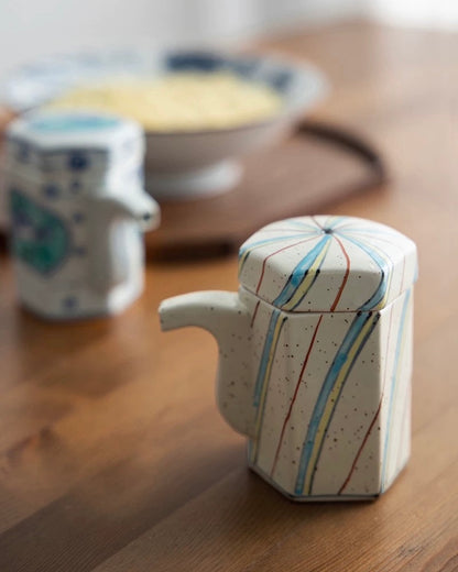 Arita Ware Hand Draw Soy Sauce (Gift Box)