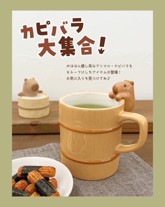 Japan Decole Capybara Mug 200ml(Gift Box)