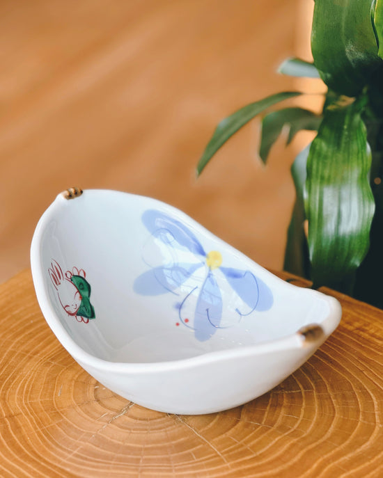 Yudachi Gama Bunny Boat Bowl(Gift Box)