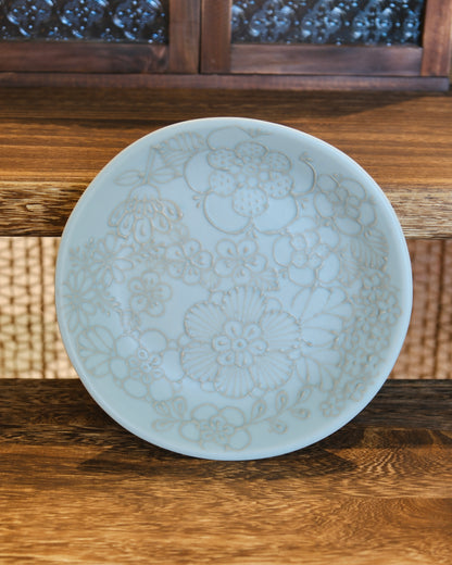 Artist 谷囗なづみ Flower 18.5cm L Plate
