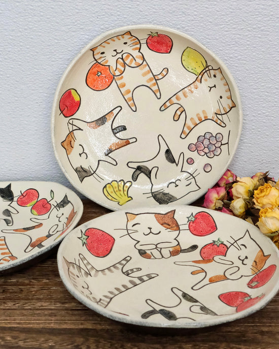 Artist 平瀬マリ子 21.5cm L Round Plate