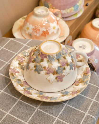 Seto ware Touji Gama Coffee Cup set(Gift Box)