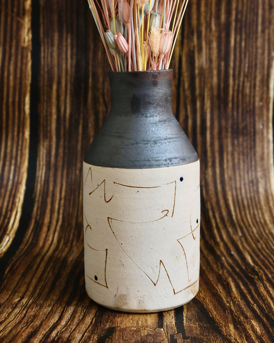 Artist 坪内孝典 H17cm Vase