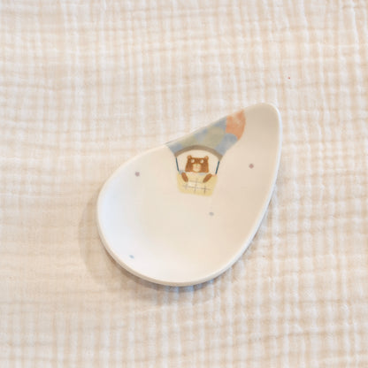 Artist 柴田礼美 13.5cm Sauce Plate