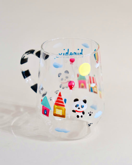 Artist Hina Hiyo Club 365ml Heat Resistant Glass Mug (Gift Box)