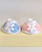Fuka Flower Pair Rice bowl Set(Gift Box)