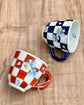 Arita ware Handmade Checkerboard Mug