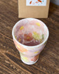 Yuzuriha 红彩花小纹 300ml Free Cup (Gift Box)