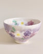 Seto ware FUKA Flower Rice Bowl