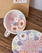 Yuzuriha Flower coffee cup set 紫京花（Gift Box）