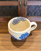 Artist 谷囗なづみ Blue and White Mug/Coffee Cup w Saucer Set