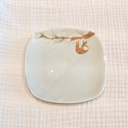 Artist 柴田礼美 18cm Square Plate