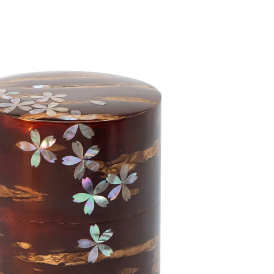 Yatsuyanagi Sakura Tea Container(Gift Box)