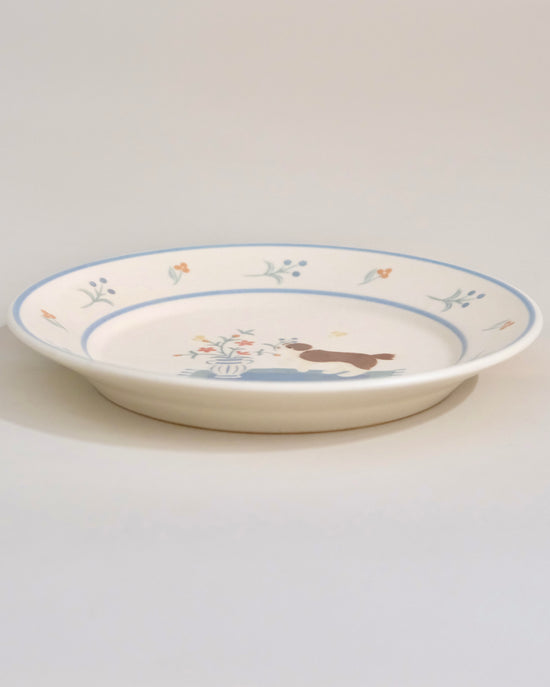 Artist 文鳥舎 21.3cm Puppy Deep Plate