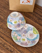 Yuzuriha Flower tea cup and saucer set彩ばら花紋(Gift Box)
