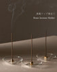 Kousaido Brass & Glass Ball/Cube Incense Holder(Gift Box)