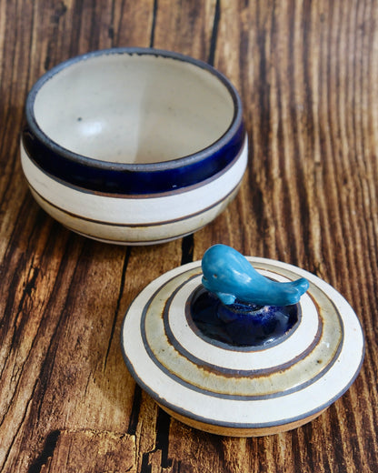 Artist 坪内孝典 410ml Animal Bowl With Lid