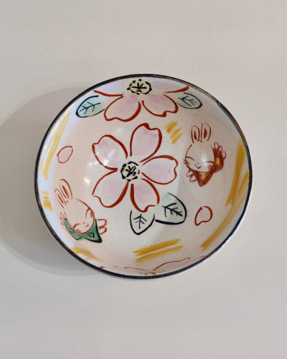 Yudachi Gama Bunny/Kitty Rice Bowl (Gift Box)
