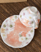 Yuzuriha NEW! Coffee cup Set 彩紅小花(Gift box)