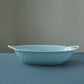 Arita Ware Blue Deep Plate with Handle (Gift Box)