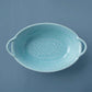 Arita Ware Blue Deep Plate with Handle (Gift Box)