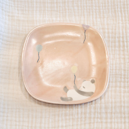 Artist 柴田礼美 18cm Square Plate