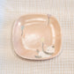 Artist 柴田礼美 18cm Square Plate