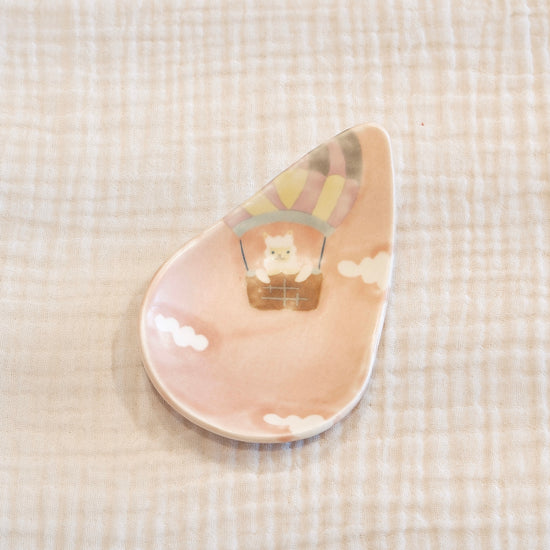 Artist 柴田礼美 13.5cm Sauce Plate