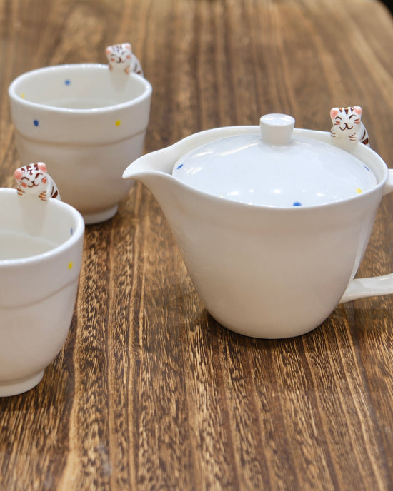 Hasami ware Kitty Teapot Set