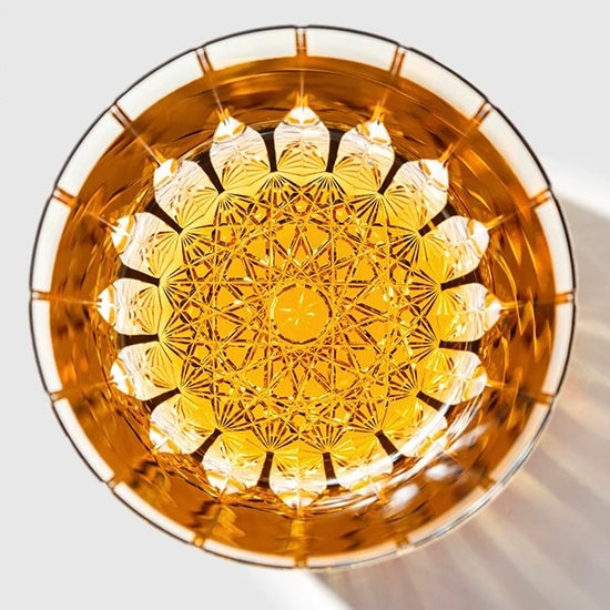 江户切子 Kagami 星芒 Whiskey Glass