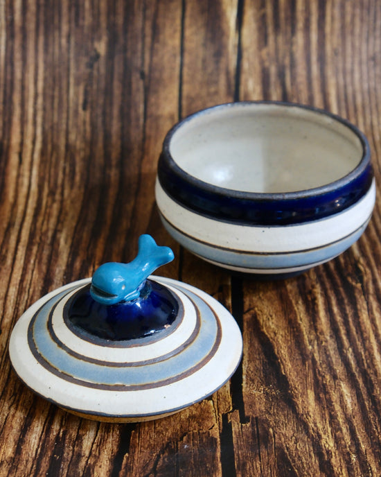 Artist 坪内孝典 410ml Animal Bowl With Lid