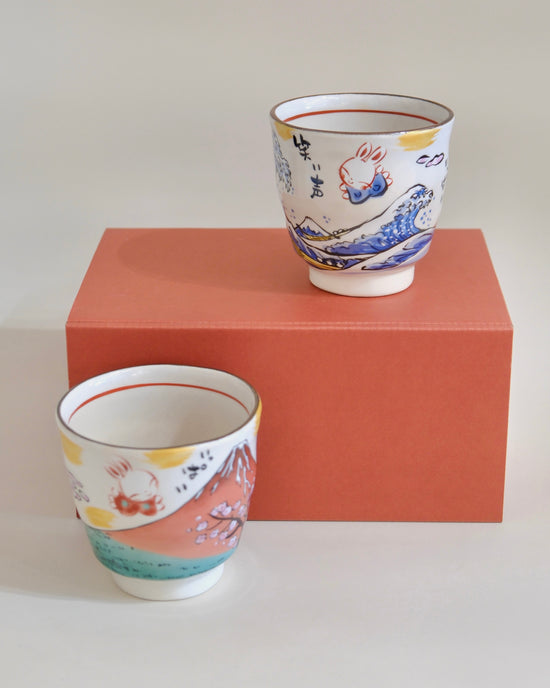 Yudachi Gama Fuji Pair Free Cup(Gift Box)