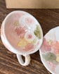 Yuzuriha Flower coffee cup set 釉彩ローズ （Gift Box）