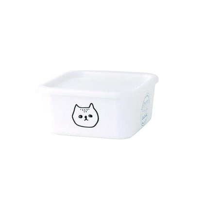 日本制猫咪食物储藏罐可冷可冰可微波炉