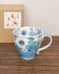 Yuzuriha NEW! Mug 青彩白花 (Gift Box）