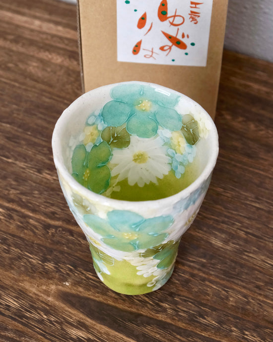 Yuzuriha 青彩花 300ml Free Cup (Gift Box)