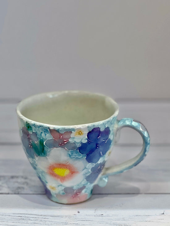 Yuzuriha Flower mug間取紅花(Gift box)