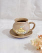 Artist 伊藤美穗 Brown Mug/Saucer