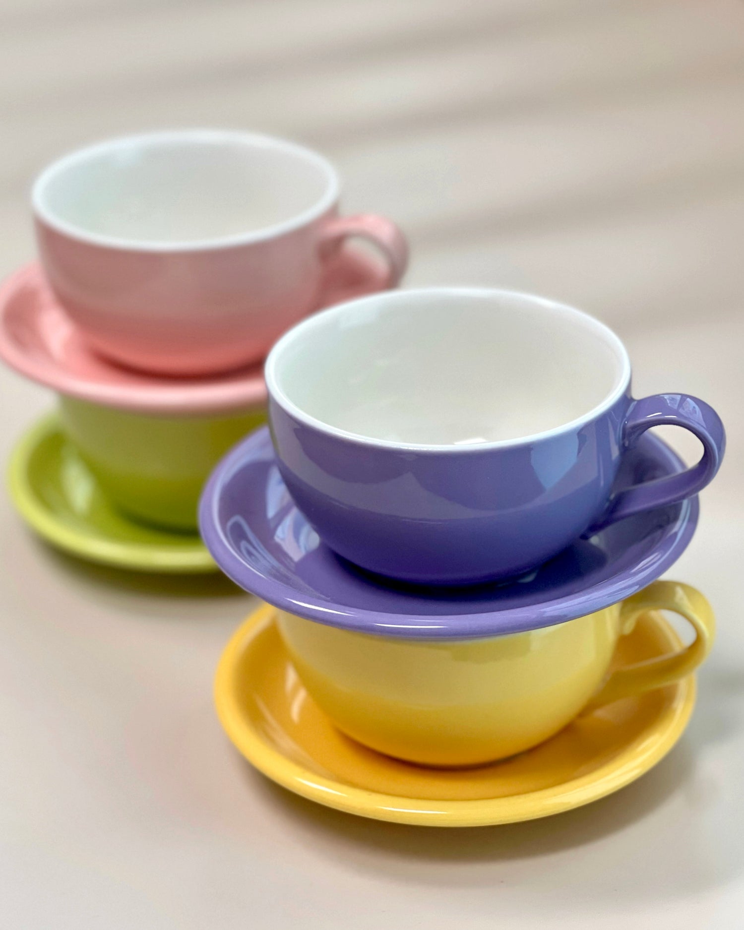 Egyptian Tea cup saucer - Set of 2