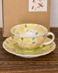 Yuzuriha Flower coffee cup set 黄彩バラ園（Gift Box）