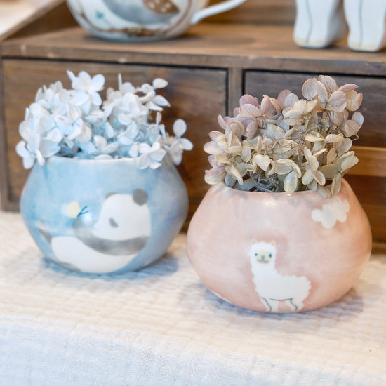 Artist 柴田礼美 H7cm Small Vase