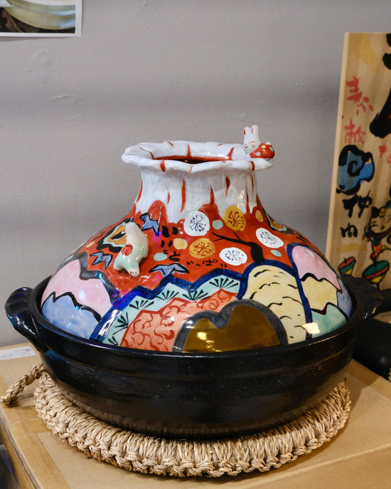 Yudachi Limited Volcano Donabe Pot 9size (Gift Box)