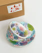Yuzuriha Flower tea cup and saucer set彩ばら花紋(Gift Box)
