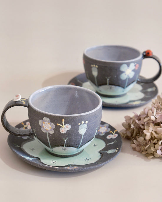 Artist 中村明美 275ml Coffee & Saucer Set