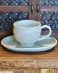 Artist 谷囗なづみ Flower Coffee Cup w Saucer Set