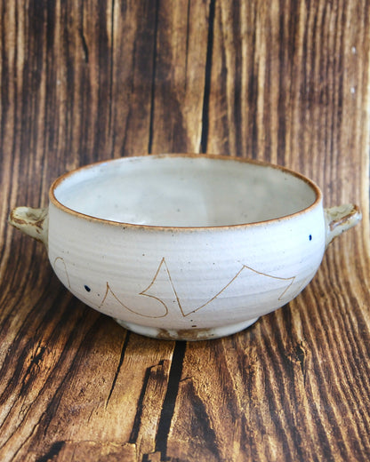 Artist 坪内孝典 14.5cm L Bowl With Handle