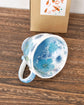 Yuzuriha NEW! Mug 青彩白花 (Gift Box）