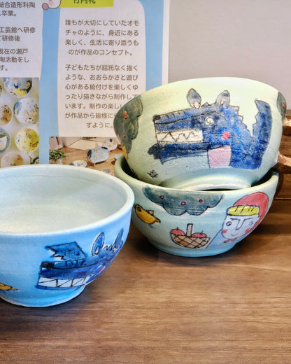Japan Artist 竹内礼 Soup bowl 250/300ml